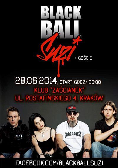 Plakat - Black Ball Suzi