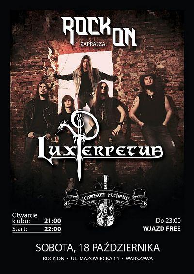 Plakat - Lux Perpetua, Crimson Rockets