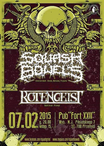 Plakat - Squash Bowels, Rotengeist