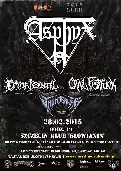 Plakat - Asphyx, Oral Fistfuck, Embrional