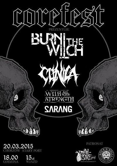 Plakat - Burn The Witch, Clinica, With All Your Strength