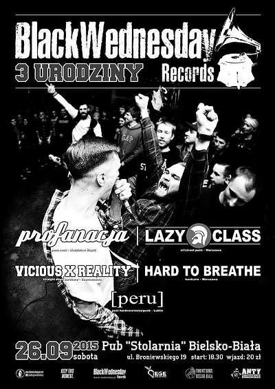 Plakat - Profanacja, Lazy Class, Vicious Reality