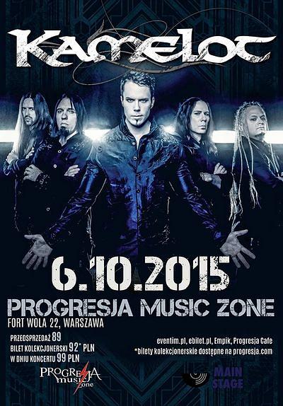 Plakat - Kamelot, Gus G., Kobra and the Lotus