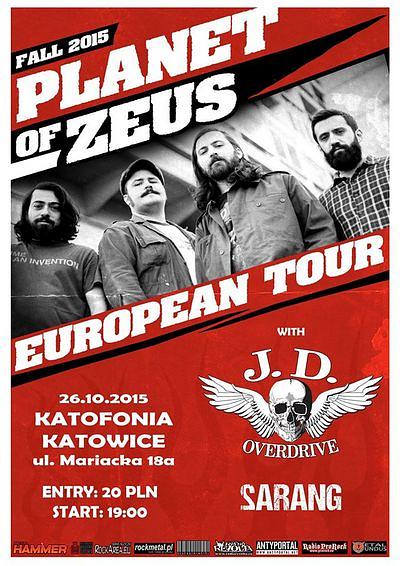 Plakat - Planet of Zeus, J. D. Overdrive