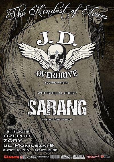 Plakat - J. D. Overdrive, Sarang