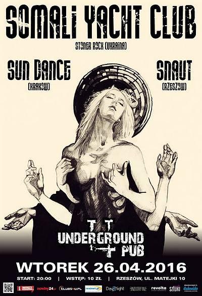 Plakat - Somali Yacht Club, Sun Dance, Snaut