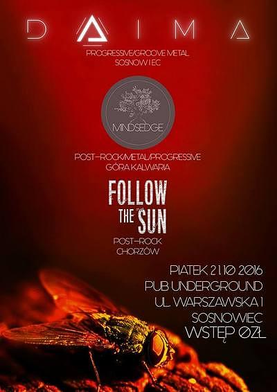 Plakat - Daima, Mindsedge, Follow the Sun