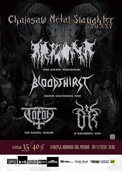 Plakat - Arkona (Polska), Bloodthirst, Taran