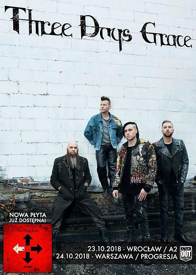 Plakat - Three Days Grace, Bad Wolves