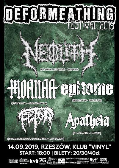 Plakat - Neolith, Moanaa, Epitome, Fetor