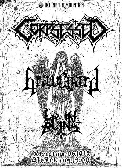 Plakat - Corpsessed, Graveyard (Hiszpania)