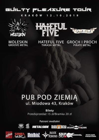 Plakat - Moleskin, Hateful Five, Groch i Proch