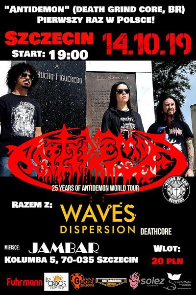 Plakat - Antidemon, Waves Dispersion