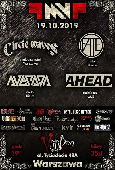 Plakat - Circle Waves, Ahead, Aversja, Fate