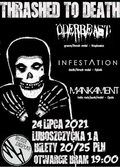 Plakat - Oderbeast, Infestation, Mankament