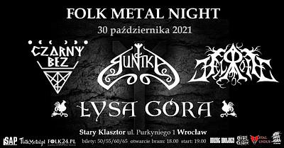 Plakat - Czarny Bez, Łysa Góra, Runika, Helroth