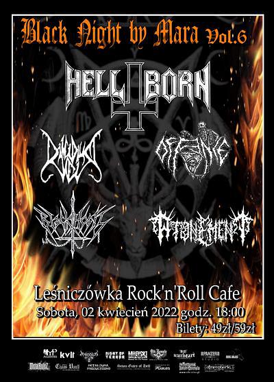 Plakat - Hell-Born, Dimidium Mei, Black Hosts