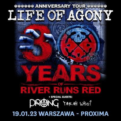 Plakat - Life Of Agony, Prong, Tarah Who?