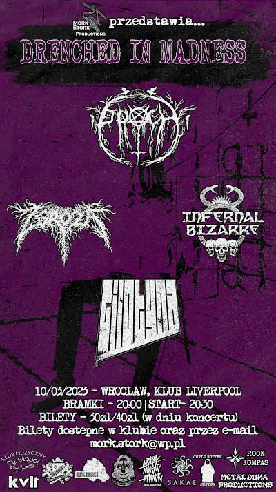 Plakat - Proch, Zgroza, Infernal Bizarre