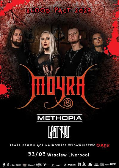 Plakat - Moyra, Methopia, Last Riot