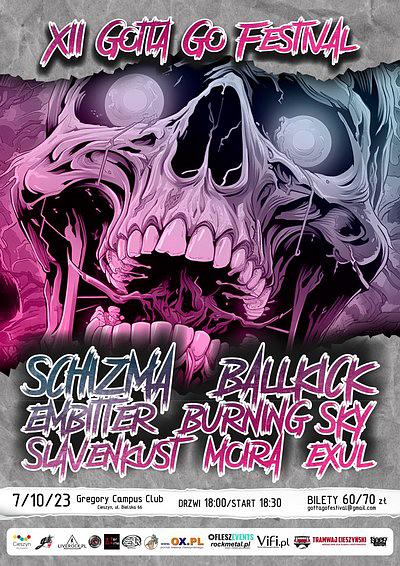 Plakat - Schizma, Ballkick, Embitter, Burning Sky