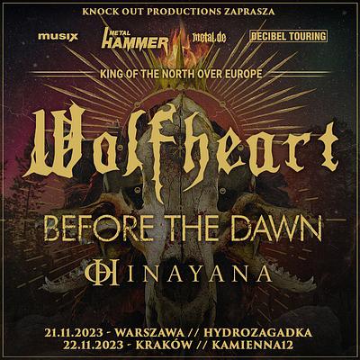 Plakat - Wolfheart, Before The Dawn, Hinayana