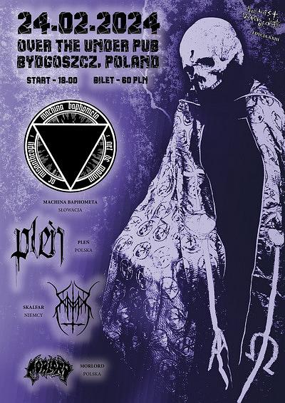 Plakat - Machina Baphometa, Pleń, Skalfar