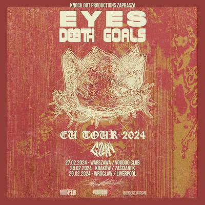Plakat - Eyes, Death Goals, Czerń