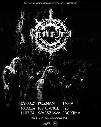 Plakat - Carpathian Forest, Ragehammer, Odium Humani Generis