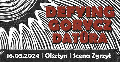 Plakat - Defying, Gorycz, Datura