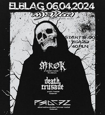 Plakat - Mrok, Death Crusade, Procez