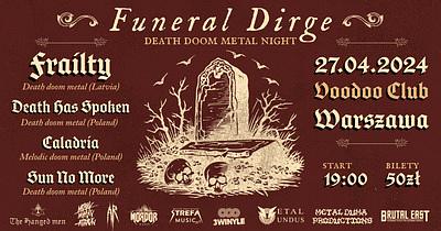 Plakat - Frailty, Death Has Spoken, Caladria