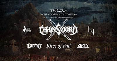 Plakat - Chainsword, Larmo, Rites of Fall