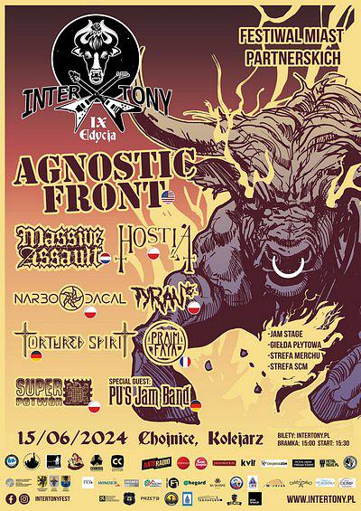 Plakat - Agnostic Front, Massive Assault