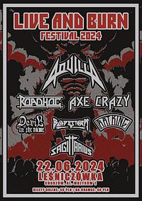 Plakat - Live and Burn Festival 2024