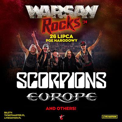 Plakat - Scorpions, Europe, Dżem, Omega Testamentum