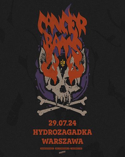 Plakat - Cancer Bats, Sanity Control, Sztylety