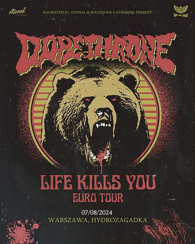 Plakat - Dopethrone, Moonstone, Karavan