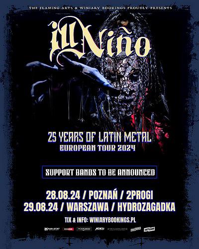 Plakat - Ill Nino, Ektomorf, Mind Incision