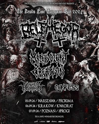 Plakat - Belphegor, Malevolent Creation