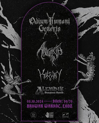 Plakat - Odium Humani Generis, Angrrsth