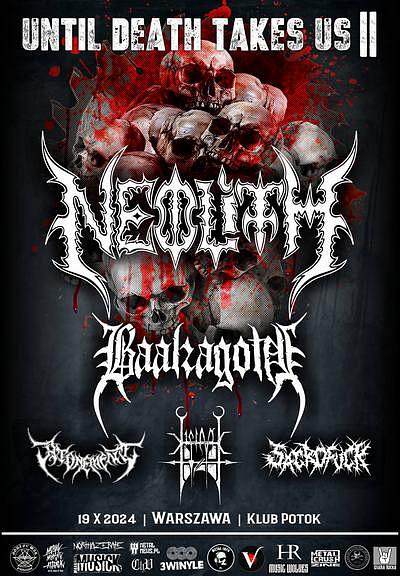 Plakat - Neolith, Baalzagoth, Sacrofuck