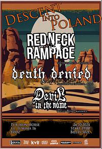 Plakat - R3dneck Rampage, Death Denied, Devil In The Name