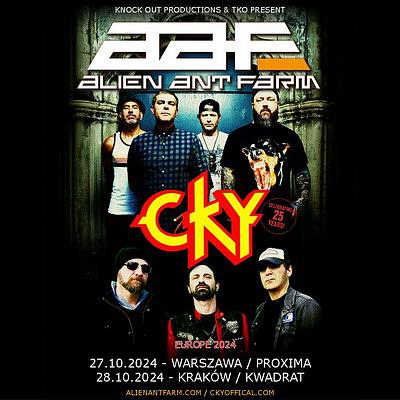 Plakat - Alien Ant Farm, CKY