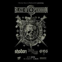 Plakat - Blaze of Perdition, Shodan, Loathfinder