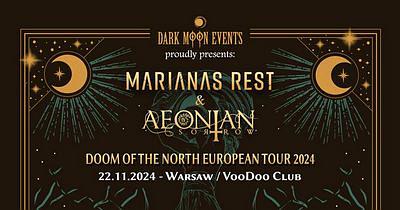 Plakat - Marianas Rest, Aeonian Sorrow, Aversja