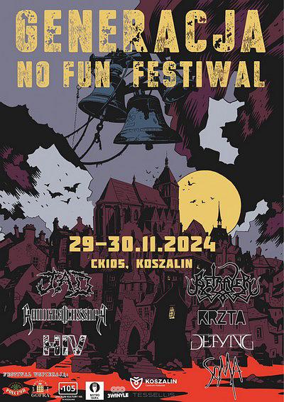 Plakat - Generacja No Fun Festiwal