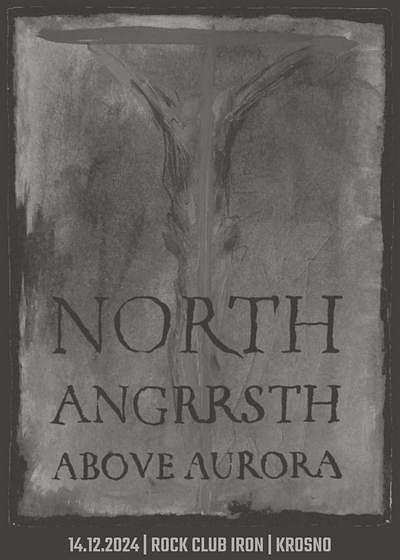 Plakat - North, Angrrsth, Above Aurora