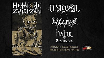 Plakat - Disloyal, Hallbar, Halny, Czernina