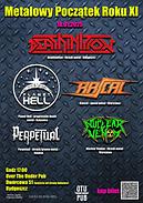 Koncert Deathinition, Planet Hell, Rascal, Nuclear Venom, Perpetual